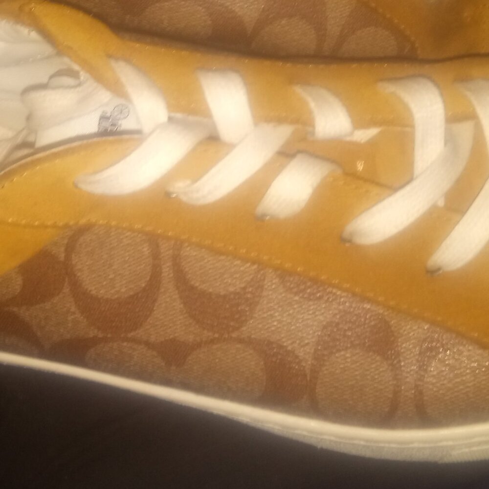 Men's coach shoes size 12d